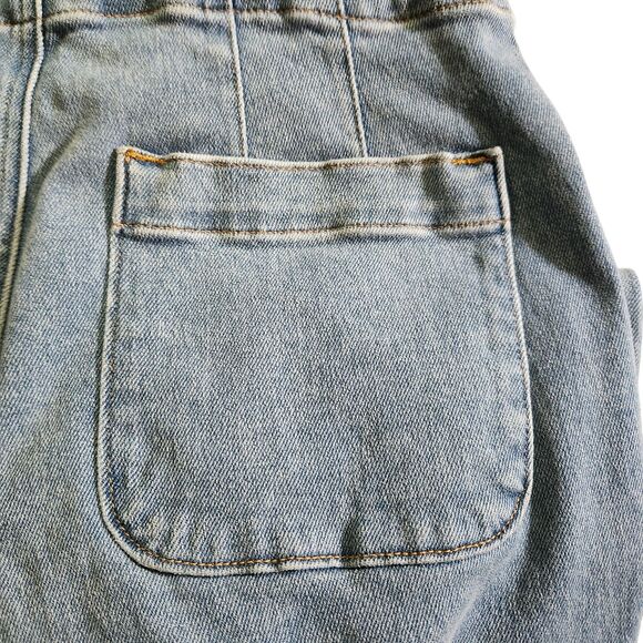 Talbots Sailor Jeans Straight Leg Cropped High Rise Light Wash Womens Size 8 - Picture 8 of 10
